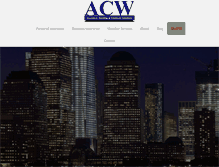 Tablet Screenshot of acwgroup.com